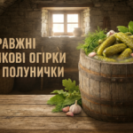 Бочкові огірки